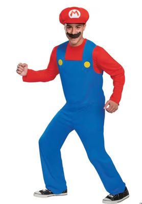 Men's Classic Super Mario Bros.™ Mario Costume - 42-46