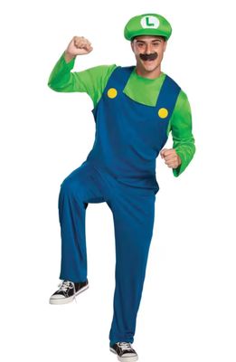 Men's Classic Super Mario Bros.™ Luigi Costume - 42-46