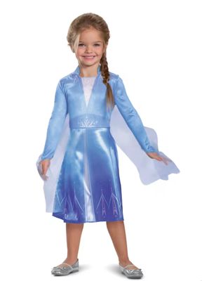 Toddler Girl's Classic Disney's Frozen II Elsa Costume - 3T-4T
