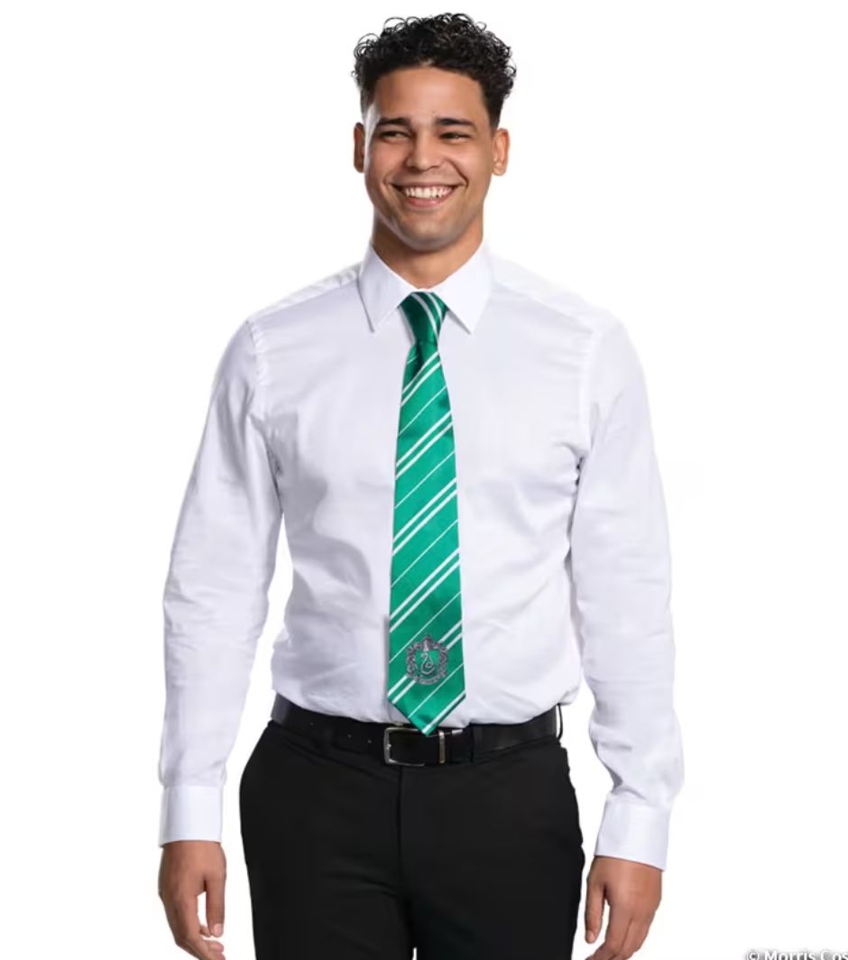 Adult Harry Potter Slytherin Tie