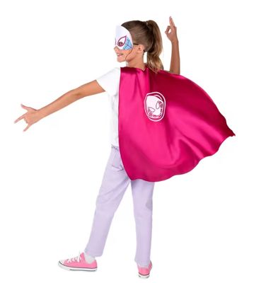 Kids Value Marvel Spider-Man™ Ghost Spider Cape &amp; Mask Set - One Size