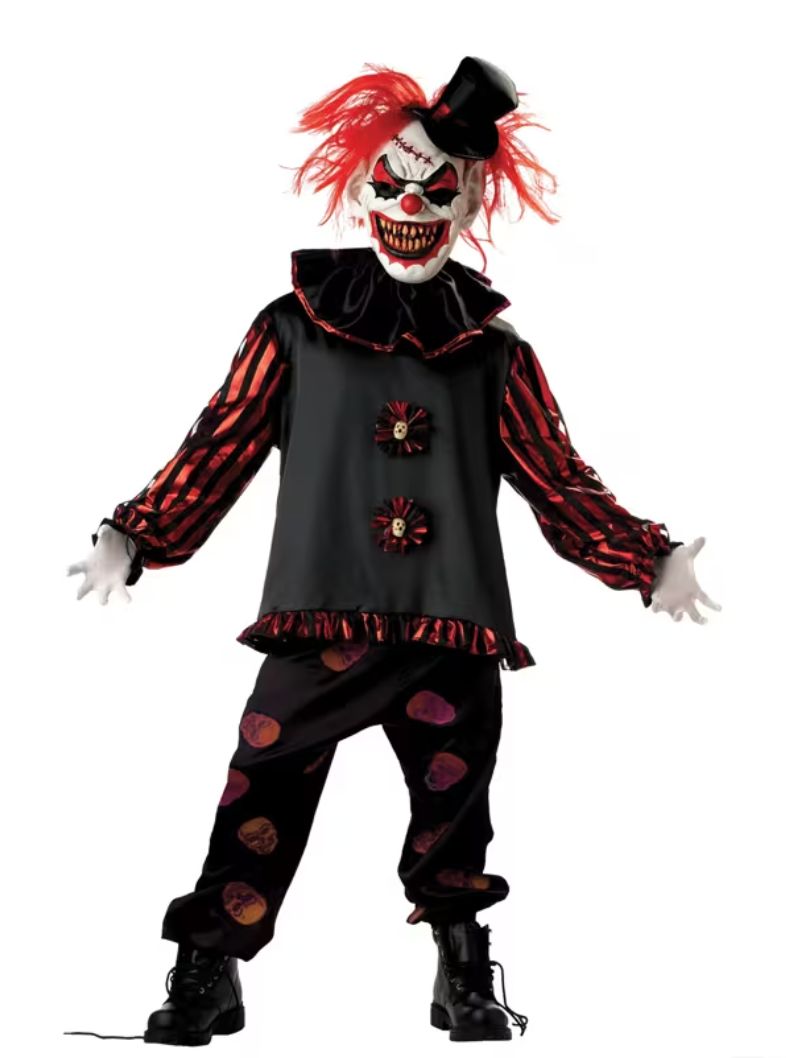 Carver The Clown Child Large 12-14 Costume