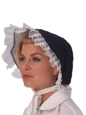 Wagon Train Bonnet-Black