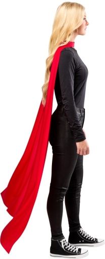 Supergirl Adult Cape