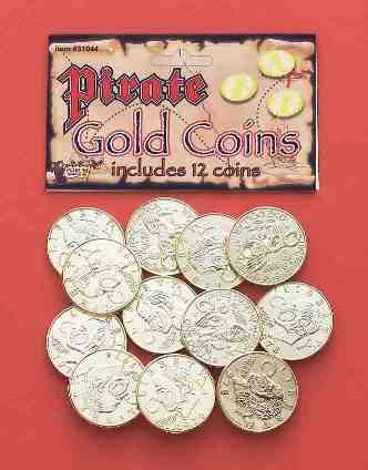 Pirate Gold Coins