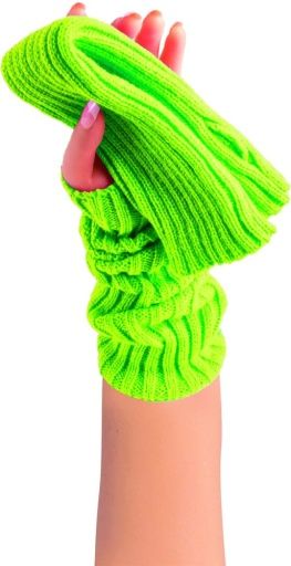80's Sweater Arm Warmer-Green