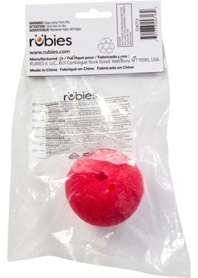 Foam Clown Nose-Red