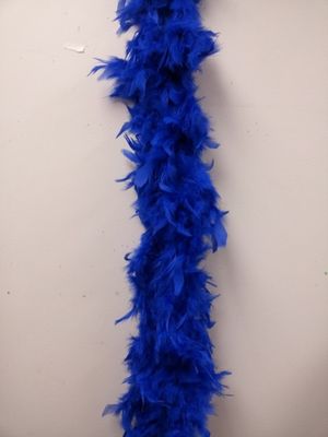 Turkey Feather Boa 55 Gram-Dark Blue