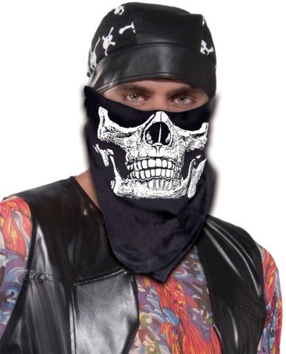 Skull Face Bandana