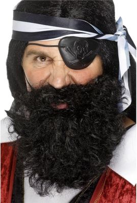 Deluxe Pirate Beard - Black