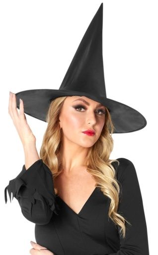 Satin Witch Hat