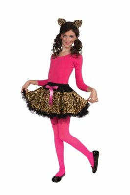 Leopard Tutu &amp; Headband Set-Child