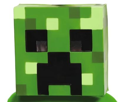 Adults Minecraft Creeper Vacuform Mask