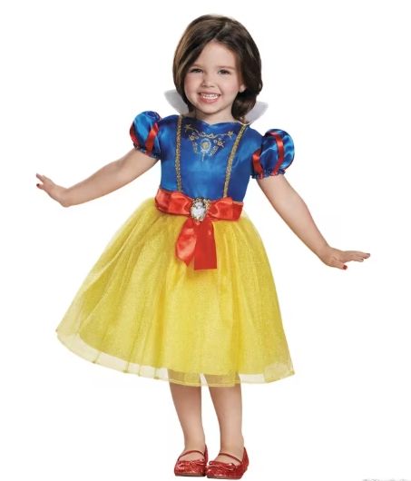 Girl's Classic Snow White Costume - 4-6