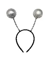 Alien Headband Silver