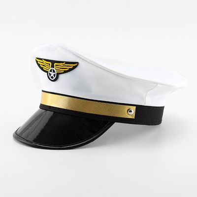 Pilot Hat White