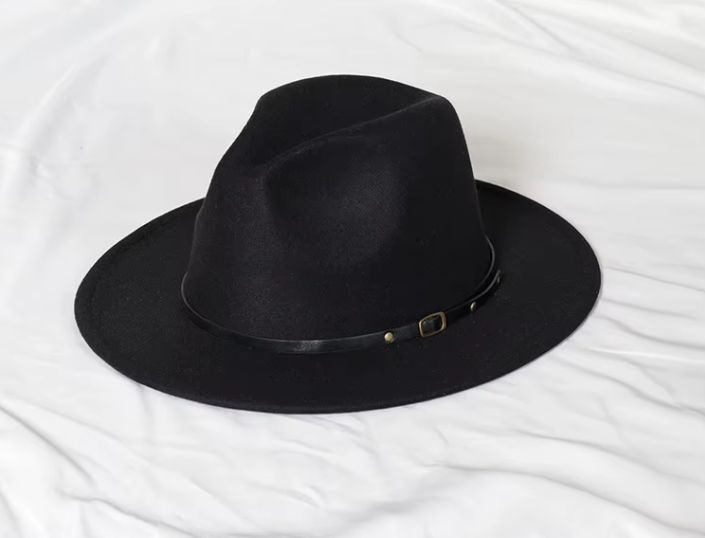 Felt Hat Black