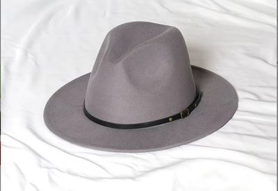 Felt Hat Grey