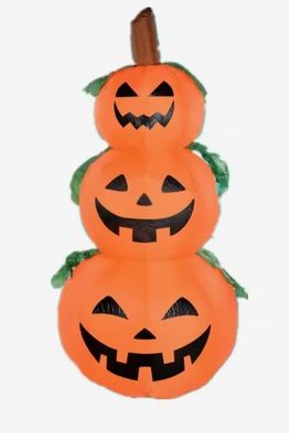 4Ft Inflatable Smiling Face LED Pumpkin