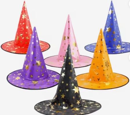 Assorted Colors Witch Hat