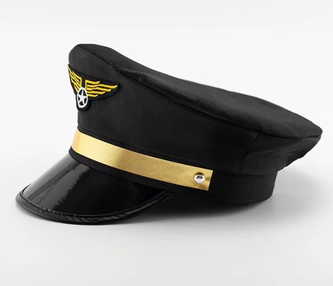 Pilot Hat Black
