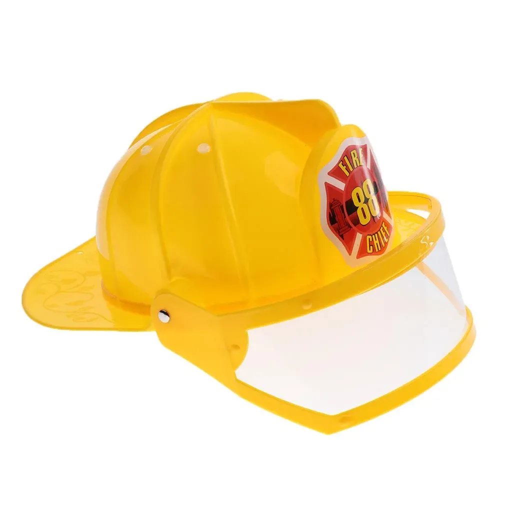 Children's Firefighter's Helmet - Yellow