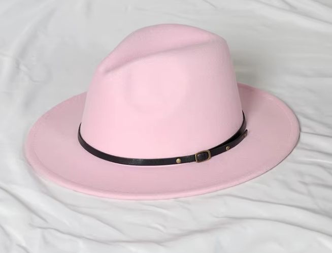 Felt Hat Rose pink