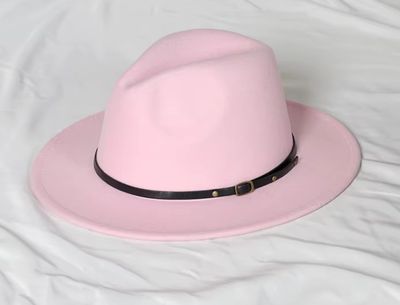 Felt Hat Rose pink