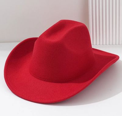 Red Cowboy Hat