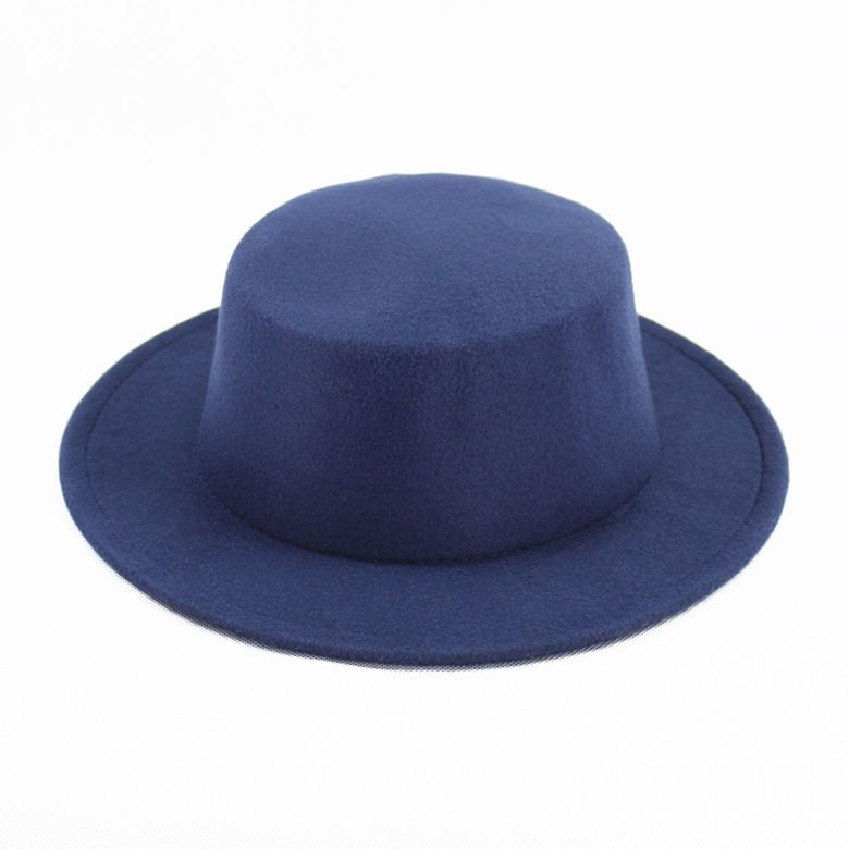 Hard-shell dome cap Navy blue