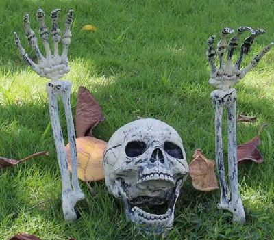 3PCS Skeleton Ground Stake