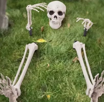 5Pc Skeleton Ground Stake