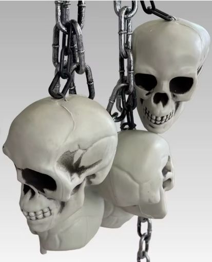 6Pc Skull Chain