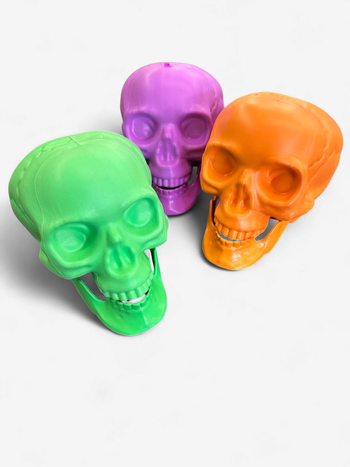 Neon Skull head