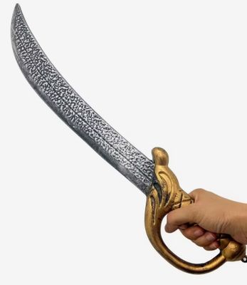 Gold and Silver Pirate Sword