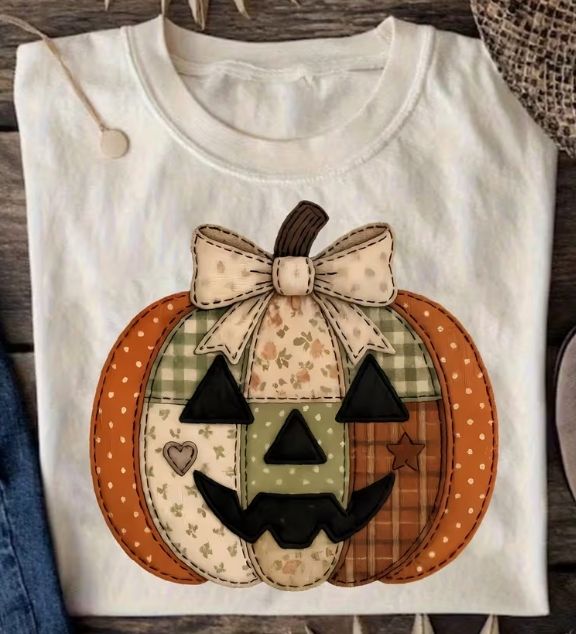Halloween Vintage Pumpkin T-Shirt