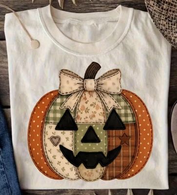Halloween Vintage Pumpkin T-Shirt