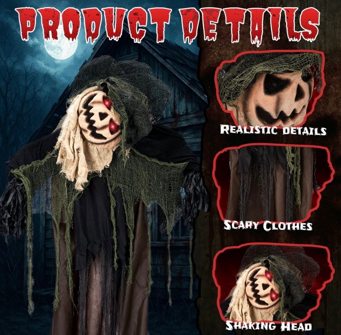 Scarecrow Animatronic