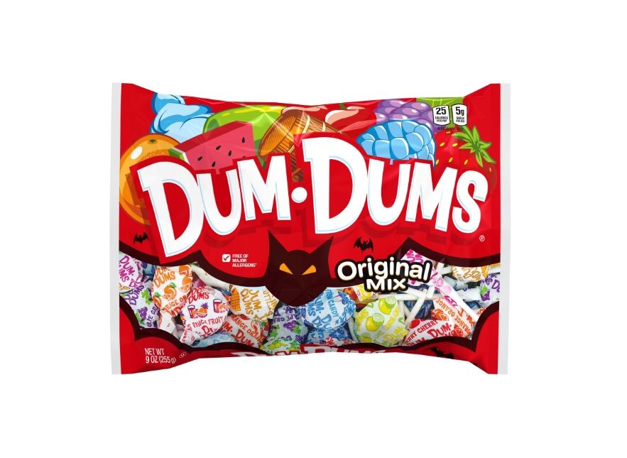 Dum Dums Original Mix Lollipops and Suckers Halloween