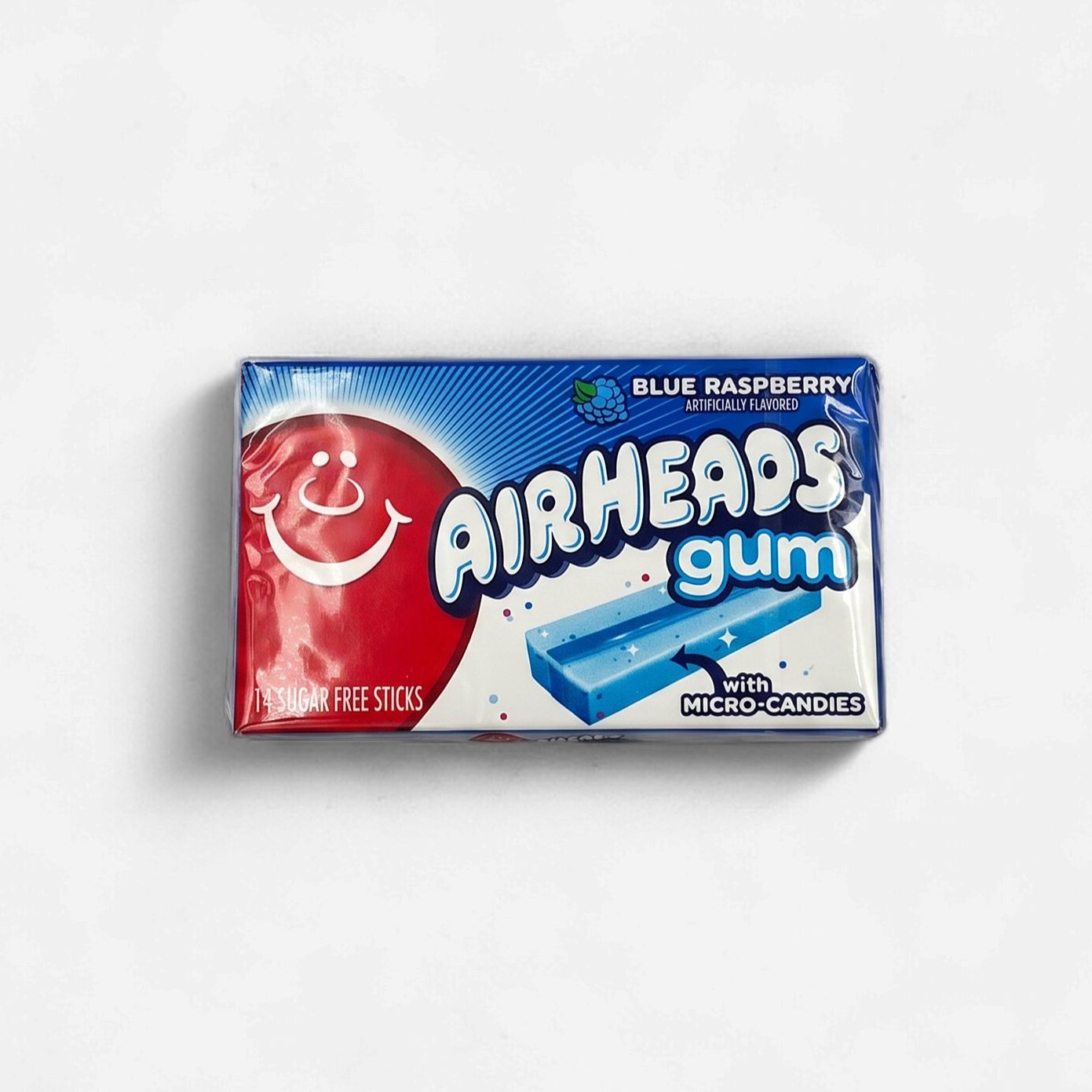 Airheads gum blue raspberry 33gr