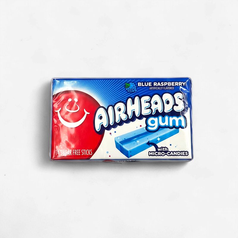 Airheads gum blue raspberry 33gr