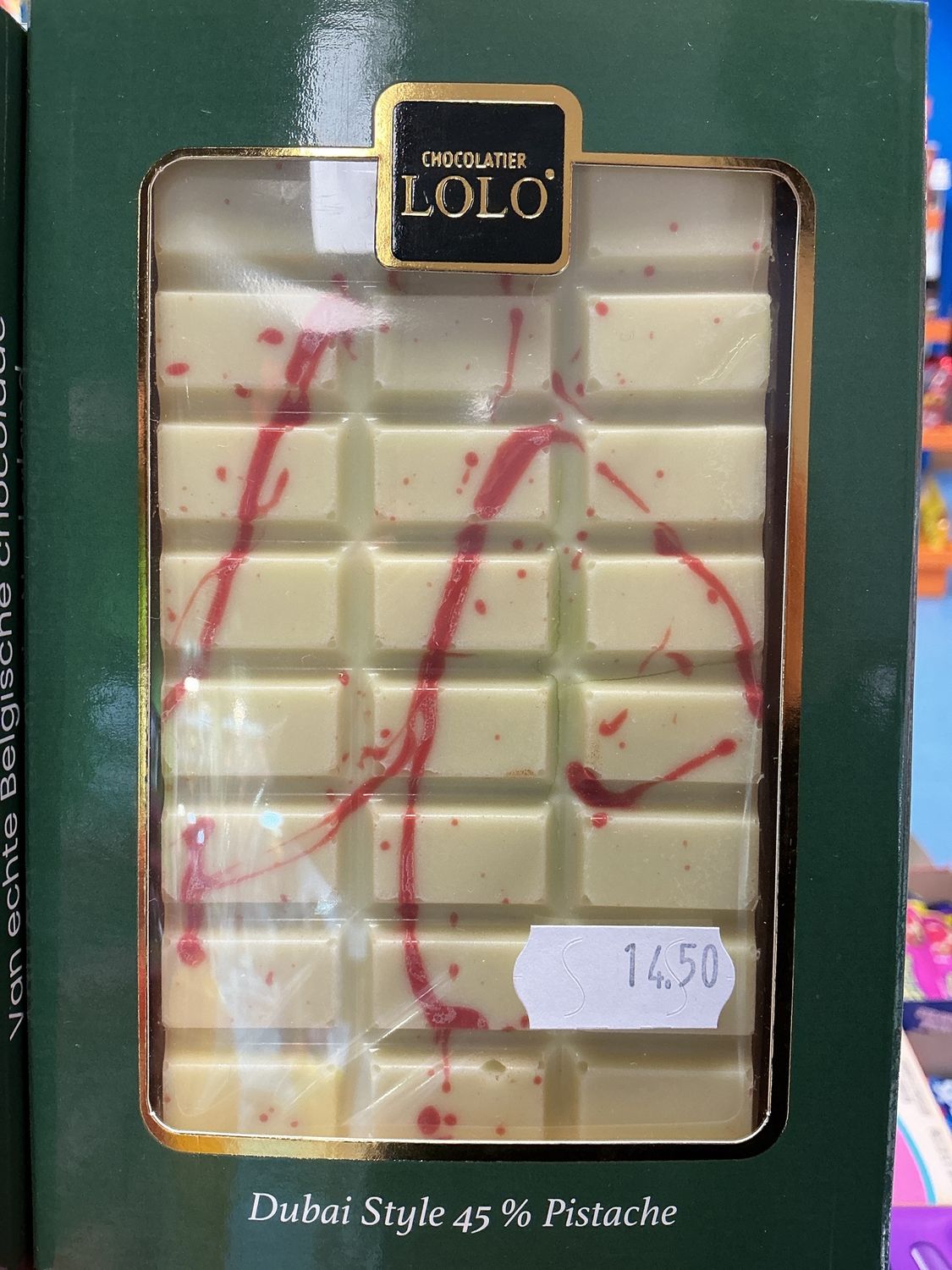 Dubai white chocolate