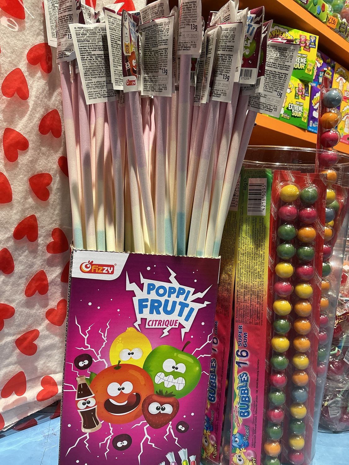 Poppi fruti lange staven 13gr