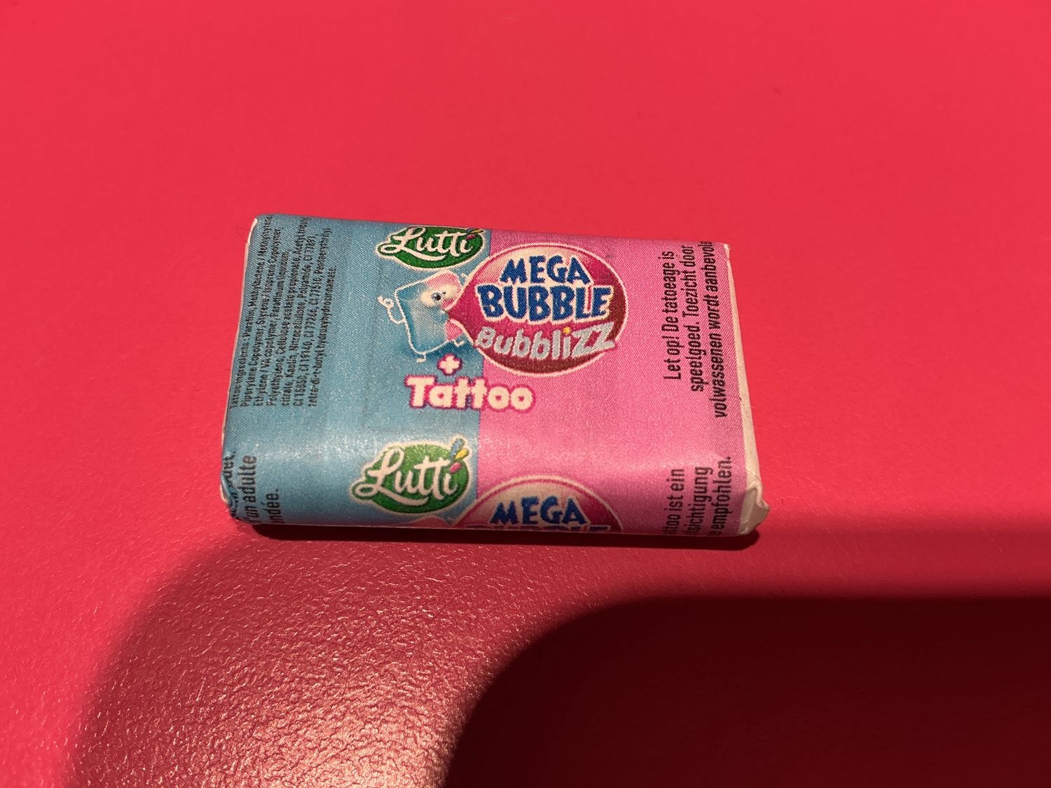 Lutti mega bubble bubblizz tattoo