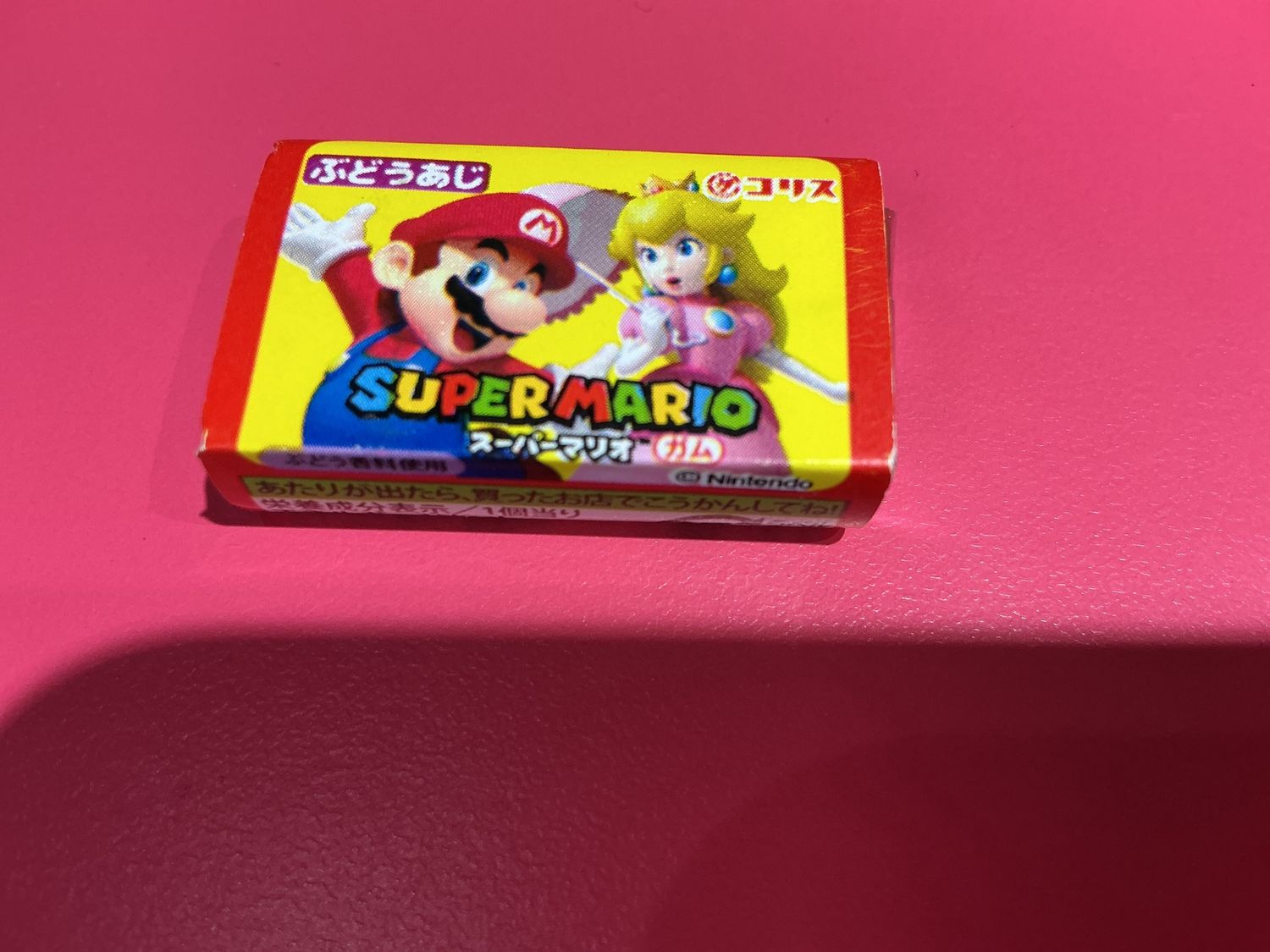 Super Mario gum