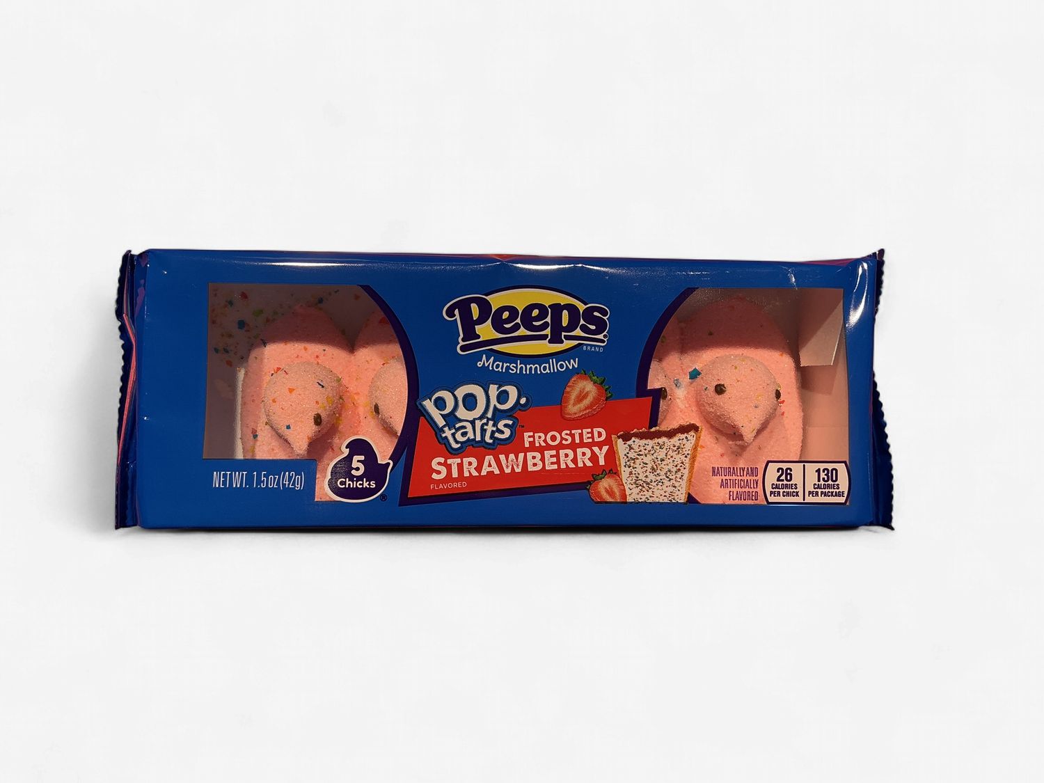 Peeps Marshmallow Pop tarts Frosted Strawberry