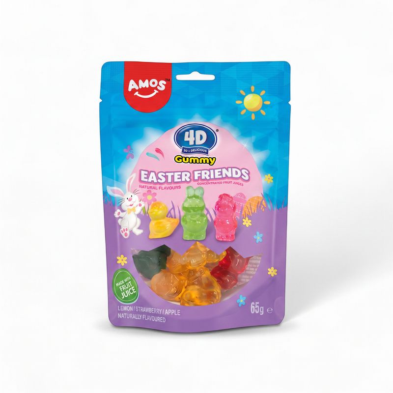 4D gummy easter friends 65gr