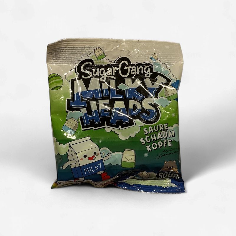 Sugargang sour Milky Heads 105 gr