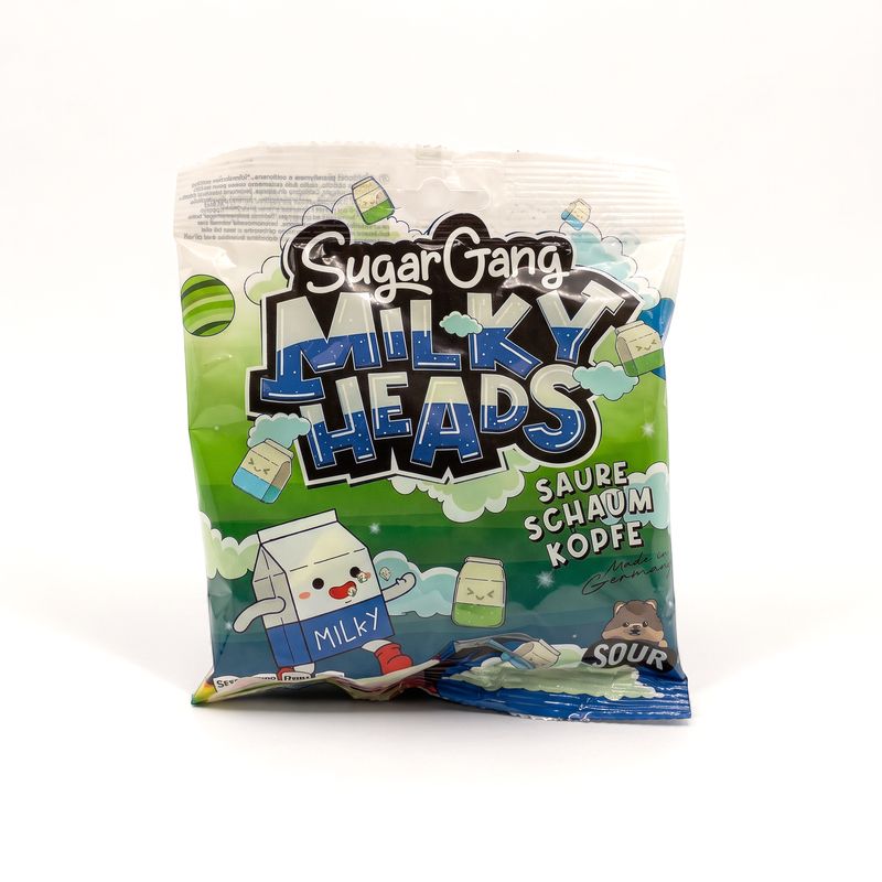 Sugargang sour Milky Heads 105 gr