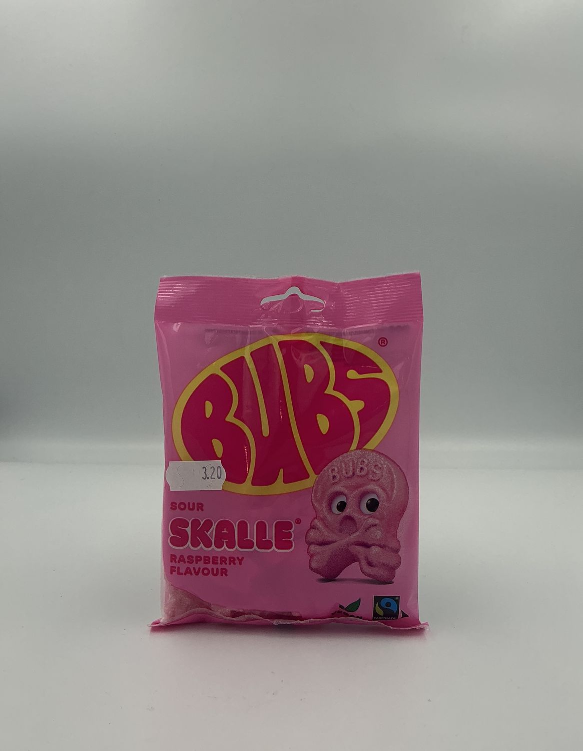 Bubs Sour Skalle Raspberry 90 gr
